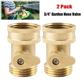 Brass Garden Hose Shut Off Valve Set