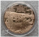 New Amsterdam Settlement Commemorative Bronze Medal