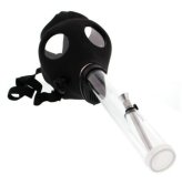Black Gas Mask Hookah