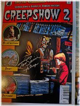 Tom Savini Signed Creepshow 2 Photo with JSA Certification