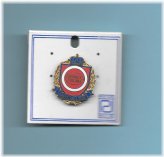 Retro Team Emblem Key Chain