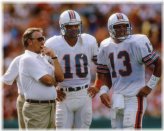 Legendary Miami Dolphins Trio Vintage Photo