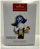 Pirate Snoopy Spotlight Ornament