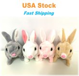 FlutterBunny - The Interactive Battery-Operated Plush Pet