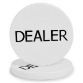 Texas Hold'em Dealer Button Set