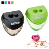 SharpEase Dual Pencil Sharpeners - Assorted Colors for Office and School Use