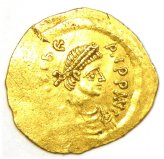 Maurice Tiberius Gold Tremissis - 582 AD