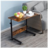 Corner Rolling Work Desk for Small Spaces