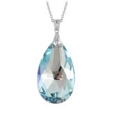 Oceanic Aquamarine Pendant Necklace