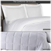 Cozy Stripe Comforter Set