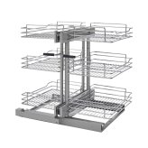 CornerMaxx Triple Tier Cabinet Organizer with Soft-Close