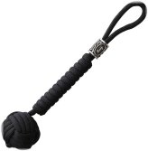 Black Viking Monkey Fist Lanyard