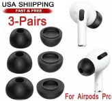 Comfort Fit Ear Tips for Airpods Pro - Set of 3 Pairs