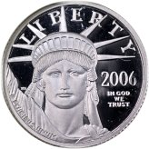 Platinum Eagle Ultra Cameo 2006-W PF69 Brown Label