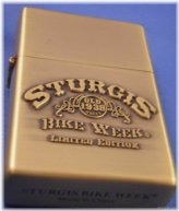 Sturgis Brass Lighter Lot - South Dakota USA