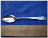 Federal Bright-Cut Teaspoon by Samuel Bowne