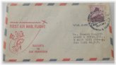 First Flight Airmail from Jakarta to San Francisco, June 5, 1959