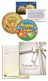 Golden Easter Egg & Coin Gift Set