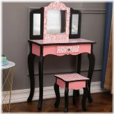 Pink Reflections Dressing Table Set