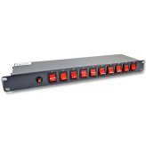 Rack Mounted Surge Protector and Power Distribution Strip