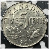 1926 Canadian Nickel - Key Date Lot#JM6295