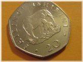 Tanzanian Elephant Shilling Coin