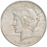 Vintage 1922-D Peace Silver Dollar