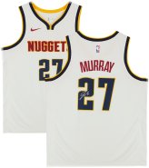 Jamal Murray Denver Nuggets Autographed White Association Swingman Jersey