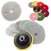 Precision Pro 10-Piece Polishing Set for Stone and Concrete