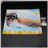 Olympic Swimming Legend Autographed Photo