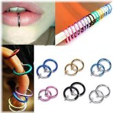 SpringClip Non-Piercing Faux Nose Hoop