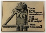 Retro Muppet Show Featuring Kermit the Frog