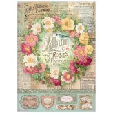 Rose Parfum Decoupage Rice Paper Album