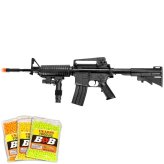 Sharpshooter Tactical Spring Rifle Kit with Laser Sight and 3,000 BBs