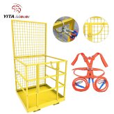 Steel Cage Platform for Forklift Lifting Safety