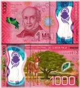 Colones Polymer Banknote - Costa Rica 2019