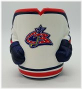 Blue Jackets Neoprene Can Cooler