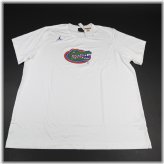 Gators Air Jordan White Men's Short Sleeve Shirt