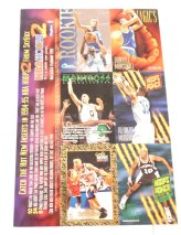 NBA Legends Uncut Trading Card Sheet