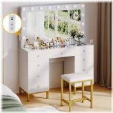 Glowing Drawer Vanity Set