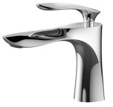 Sleek Chrome Single-Handle Faucet