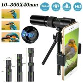 UltraZoom Portable Telescope with Tripod and Clip