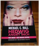 Angst and Glamour: Broadway NYC Poster featuring Michael C. Hall