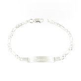 Little Treasures Personalized Silver Bracelet