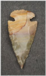 Heritage Artifacts Collection: Flint Spearhead Head Point Knife Blade Arrowhead B929