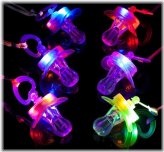 Glow Whistle Lanyard 12-Pack