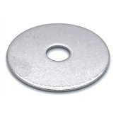 Stainless Steel Fender Washers - Pack of 50, 1/4" x 1" (BCP811)