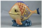 Colorful Mini Fish Figurine by Jim Shore