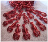 Red Crawfish Trinkets Bulk Pack