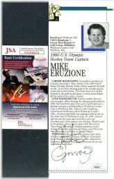 Golfer's Legacy Autograph